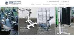 Desktop Screenshot of percheronne-de-mecanique.com